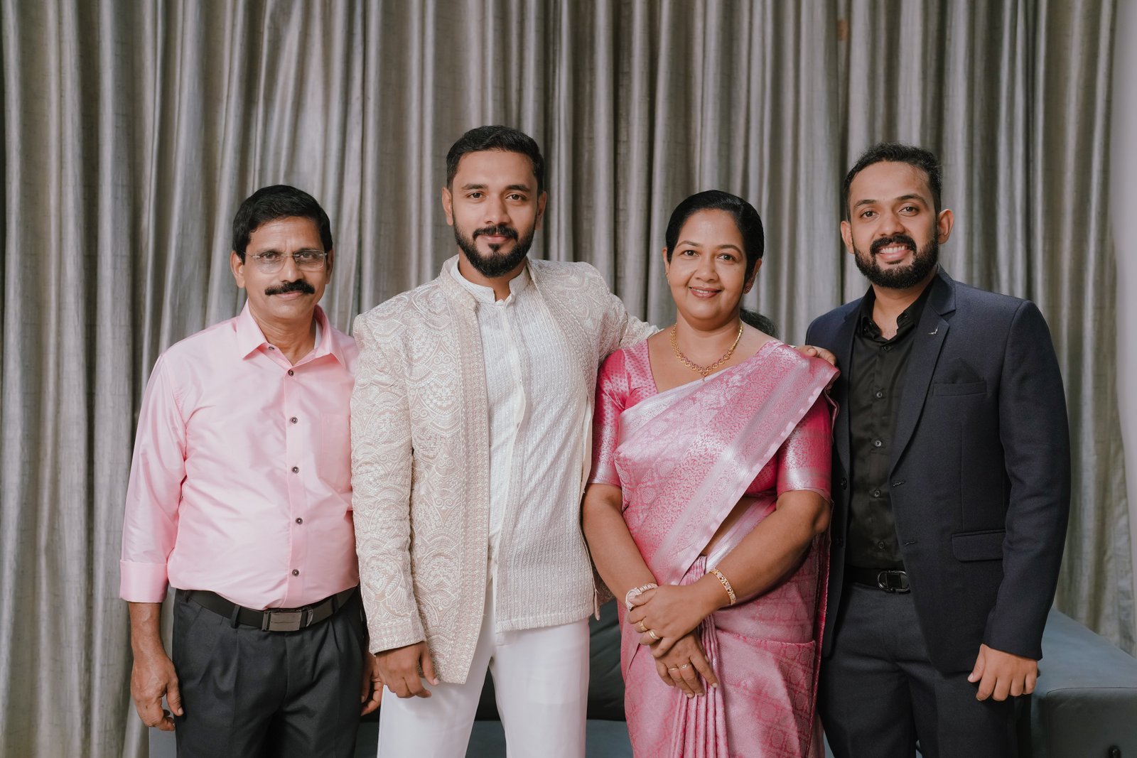Basil with his family